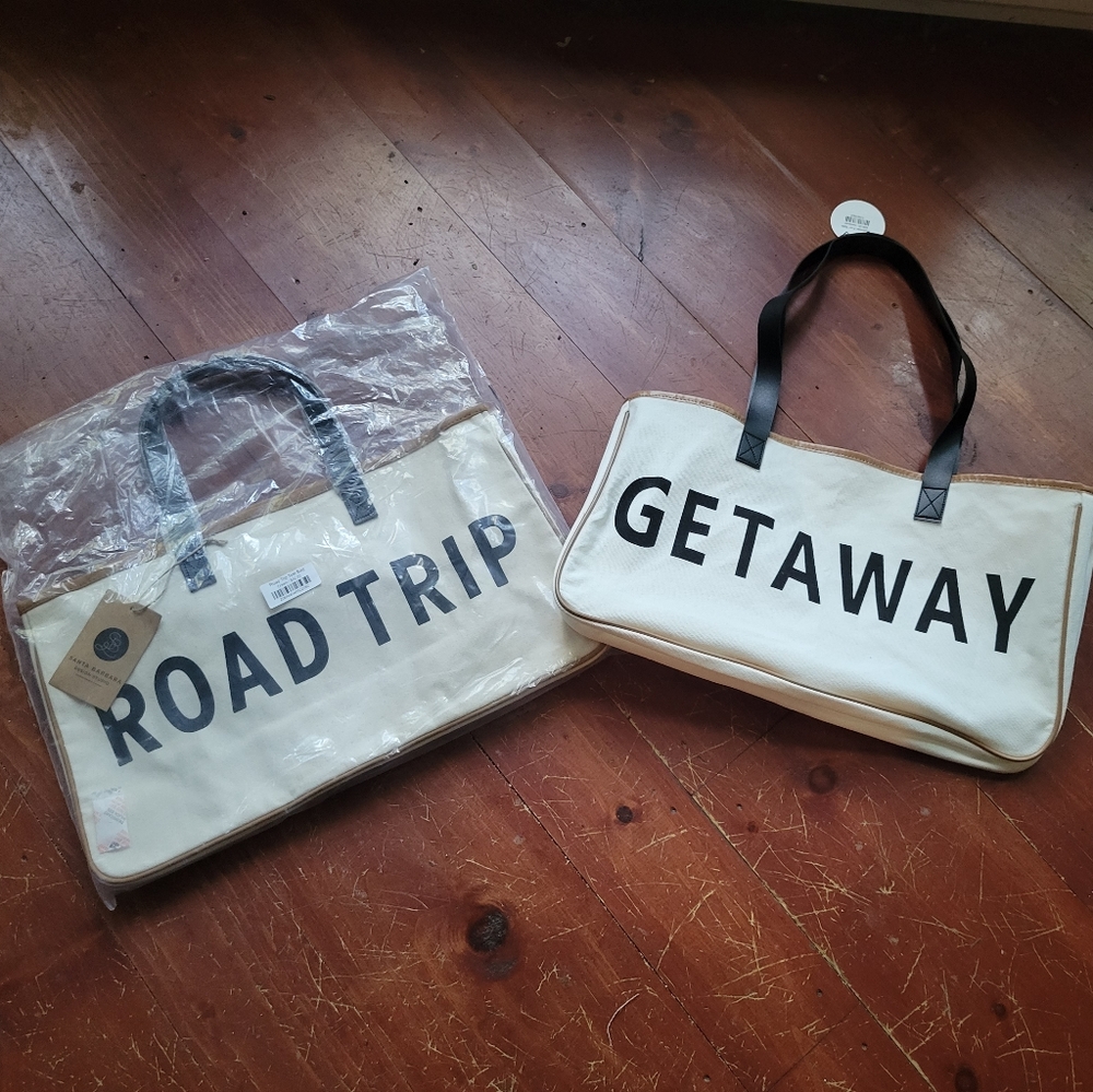 Travel quote tote bags